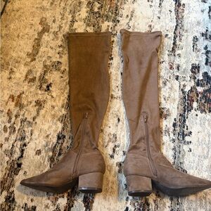 Steve Madden Tan Over the Knee Boots